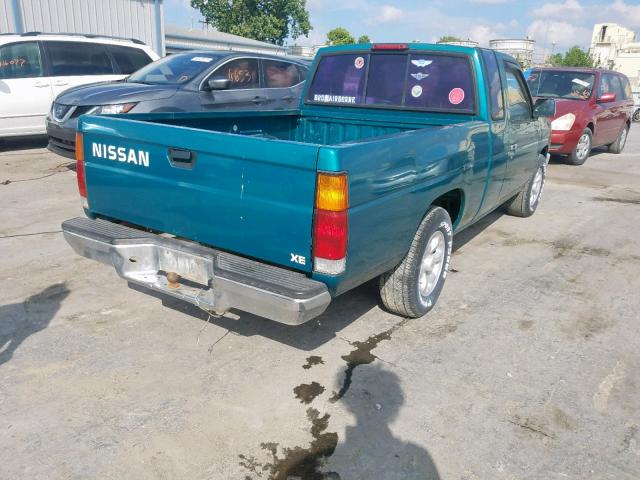 1N6SD16S2VC422253 - 1997 NISSAN TRUCK KING GREEN photo 4