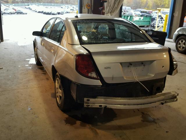 1G8AJ55F26Z163243 - 2006 SATURN ION LEVEL SILVER photo 3