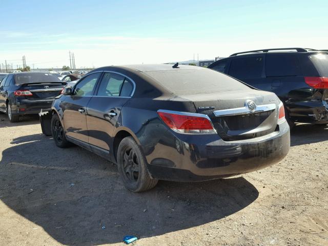 1G4GB5EG0AF124324 - 2010 BUICK LACROSSE C BLACK photo 3