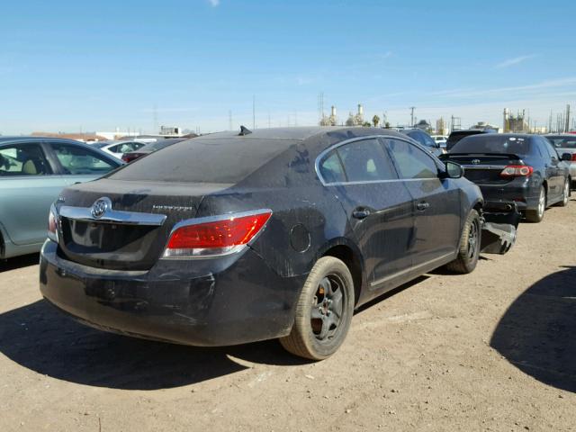 1G4GB5EG0AF124324 - 2010 BUICK LACROSSE C BLACK photo 4