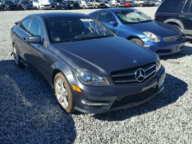 WDDGJ4HB6EG193901 - 2014 MERCEDES-BENZ C 250 GRAY photo 1