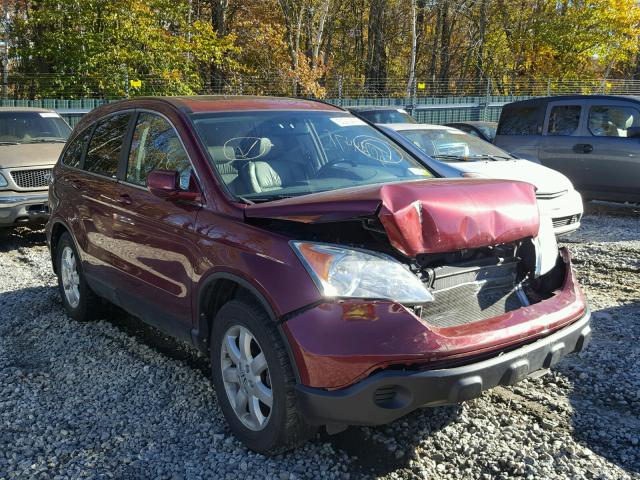 5J6RE48739L027376 - 2009 HONDA CR-V EXL RED photo 1