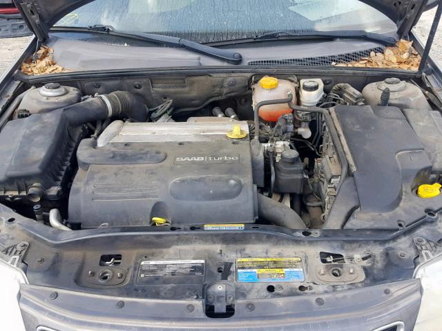 YS3FD49Y471112733 - 2007 SAAB 9-3 2.0T GRAY photo 7