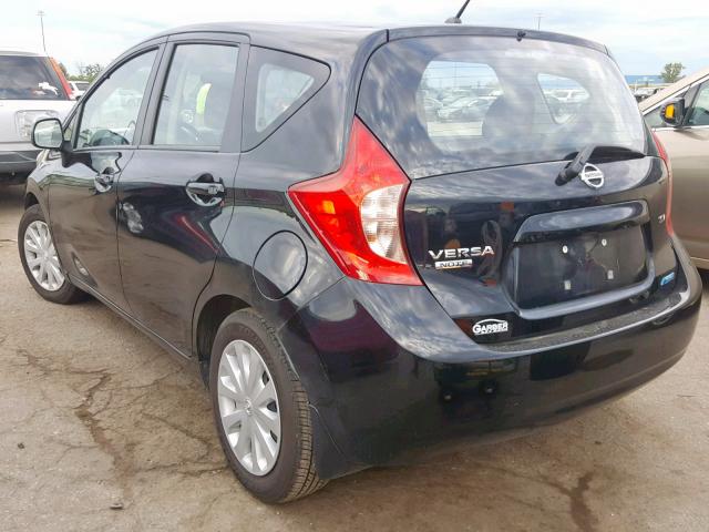 3N1CE2CP2EL403803 - 2014 NISSAN VERSA NOTE BLACK photo 3