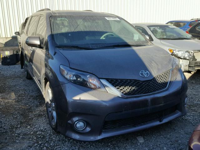 5TDXK3DC2DS394828 - 2013 TOYOTA SIENNA SPO GRAY photo 1