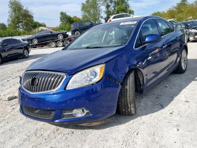 1G4PR5SK4D4124931 - 2013 BUICK VERANO CON BLUE photo 2