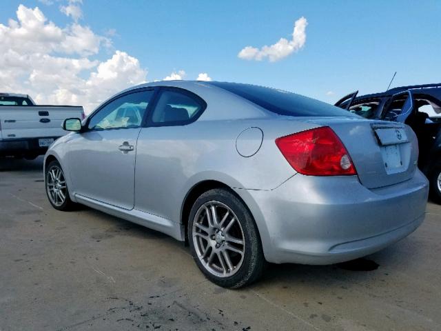 JTKDE177760103719 - 2006 TOYOTA SCION TC ვერცხლისფერი ფოტო 3