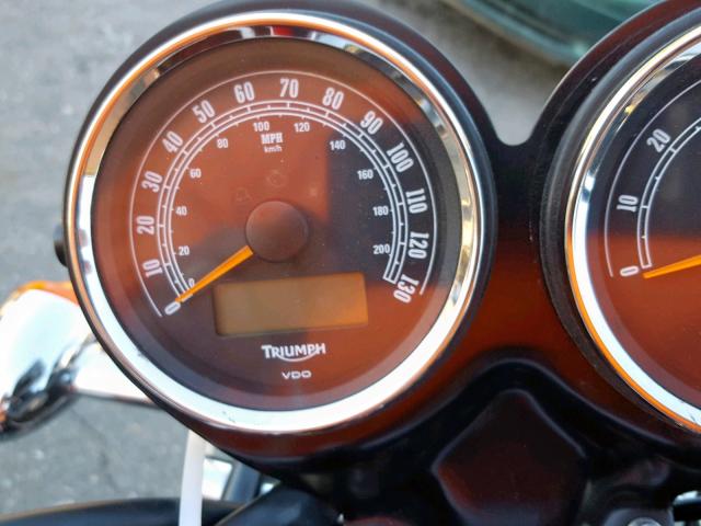 SMT910K12ET589439 - 2014 TRIUMPH MOTORCYCLE BONNEVILLE TWO TONE photo 8