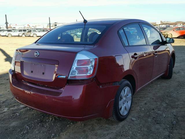 3N1AB61E69L634556 - 2009 NISSAN SENTRA 2.0 RED photo 4