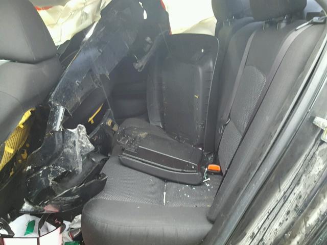 1G1ZC5E02CF169810 - 2012 CHEVROLET MALIBU 1LT BLACK photo 6