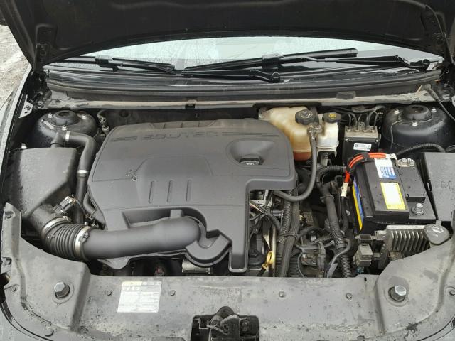 1G1ZC5E02CF169810 - 2012 CHEVROLET MALIBU 1LT BLACK photo 7