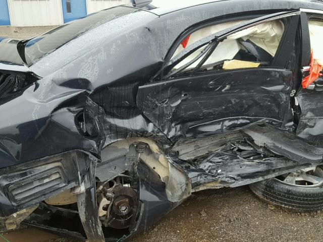 1G1ZC5E02CF169810 - 2012 CHEVROLET MALIBU 1LT BLACK photo 9