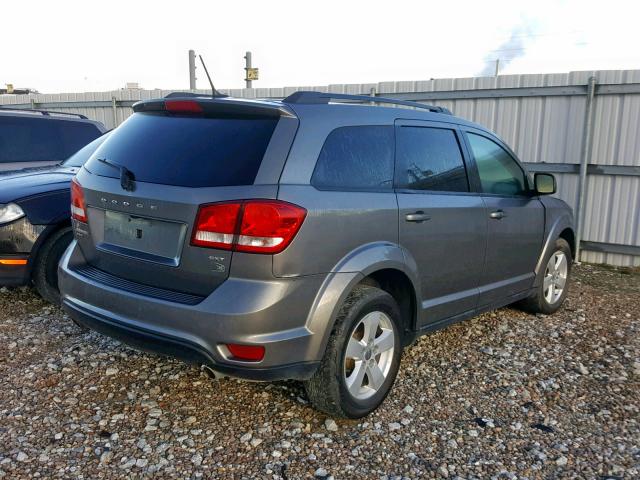 3C4PDDBG4CT297530 - 2012 DODGE JOURNEY SX GRAY photo 4