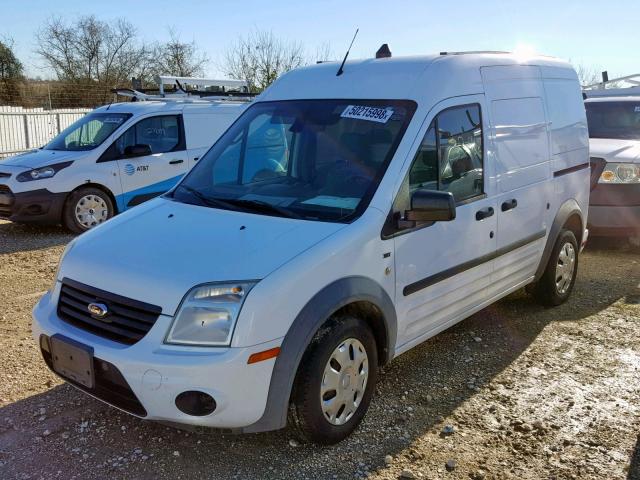 NM0LS7BNXDT135030 - 2013 FORD TRANSIT CO WHITE photo 2