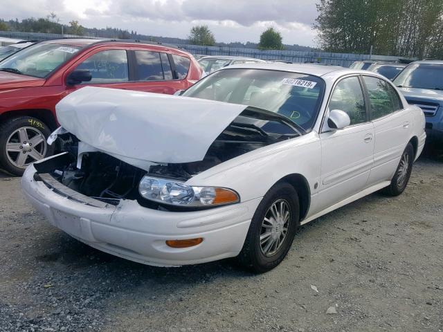 1G4HP54K52U289990 - 2002 BUICK LESABRE CU WHITE photo 2