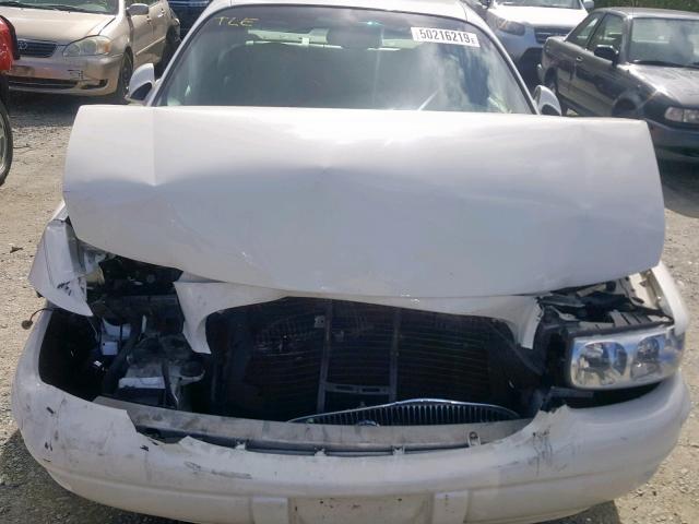 1G4HP54K52U289990 - 2002 BUICK LESABRE CU WHITE photo 7