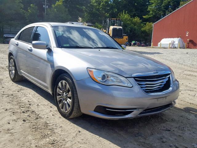 1C3CCBAG4DN723942 - 2013 CHRYSLER 200 LX SILVER photo 1