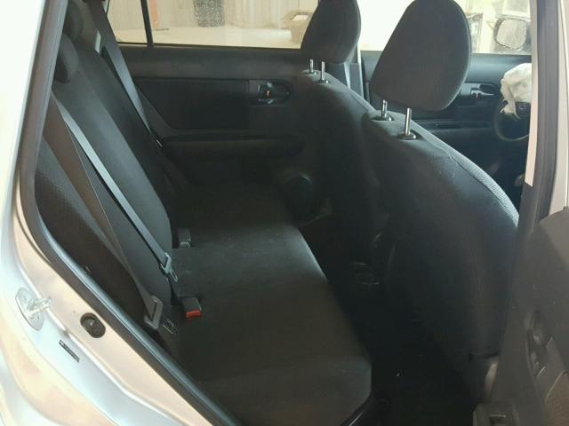 JTLKE50E891087855 - 2009 TOYOTA SCION XB Gümüş foto 6