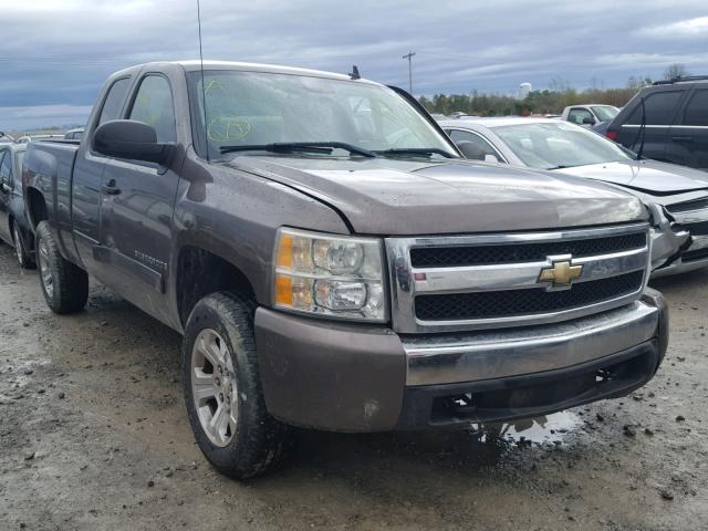 2GCEK190581115637 - 2008 CHEVROLET SILVERADO BROWN photo 1