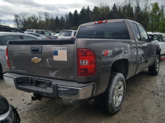 2GCEK190581115637 - 2008 CHEVROLET SILVERADO BROWN photo 4