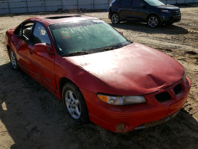 1G2WP5215WF332888 - 1998 PONTIAC GRAND PRIX RED photo 1