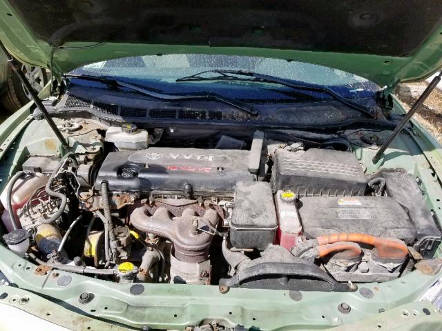 4T1BB46K67U004670 - 2007 TOYOTA CAMRY NEW GREEN photo 7