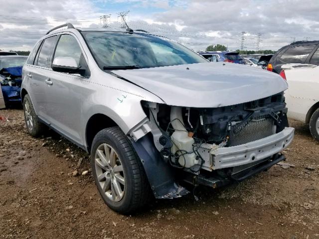 2FMDK3KC2BBB59877 - 2011 FORD EDGE LIMIT SILVER photo 1