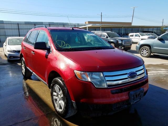 2FMDK36C17BA59402 - 2007 FORD EDGE SE RED photo 1