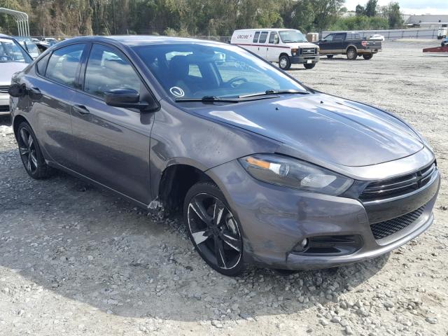 1C3CDFBBXFD276288 - 2015 DODGE DART SXT GRAY photo 1