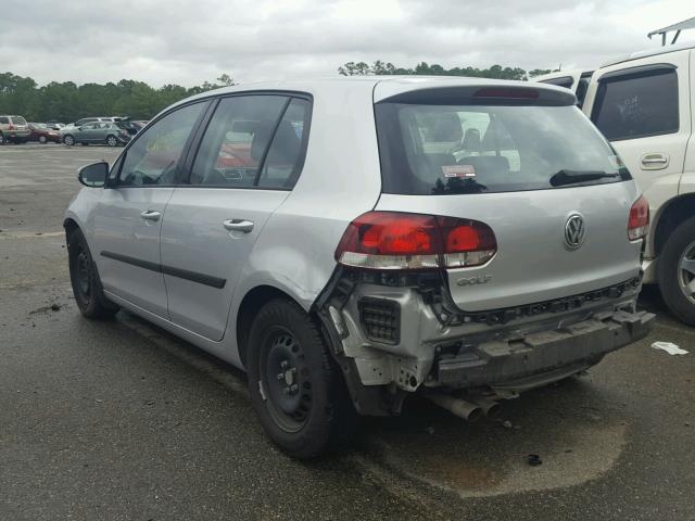 WVWDB9AJXAW386836 - 2010 VOLKSWAGEN GOLF 灰色 照片 3