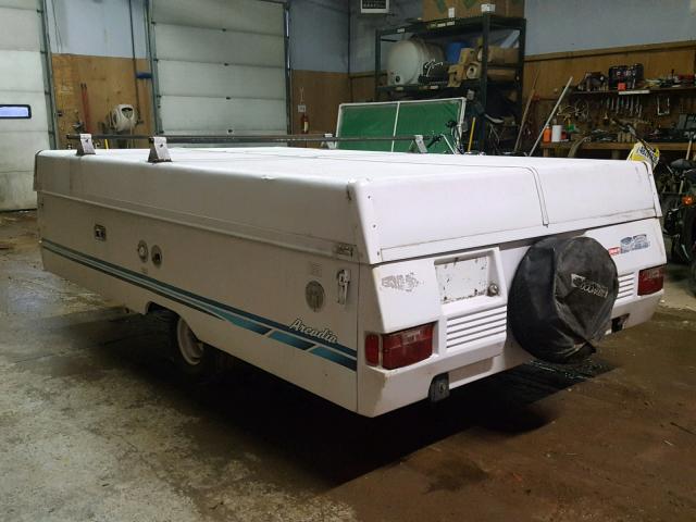 4CP694F13S7257236 - 1995 FLEE CAMPER WHITE photo 3