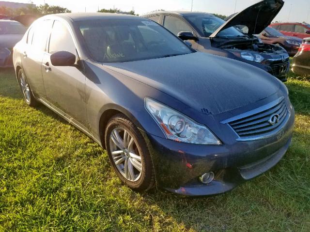 JN1CV6AP8DM714733 - 2013 INFINITI G37 BASE CHARCOAL photo 1