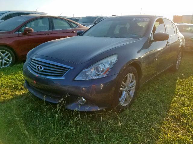 JN1CV6AP8DM714733 - 2013 INFINITI G37 BASE CHARCOAL photo 2