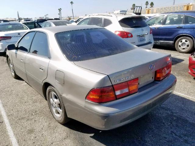 JT8BF22G9V0021495 - 1997 LEXUS ES 300 TAN photo 3