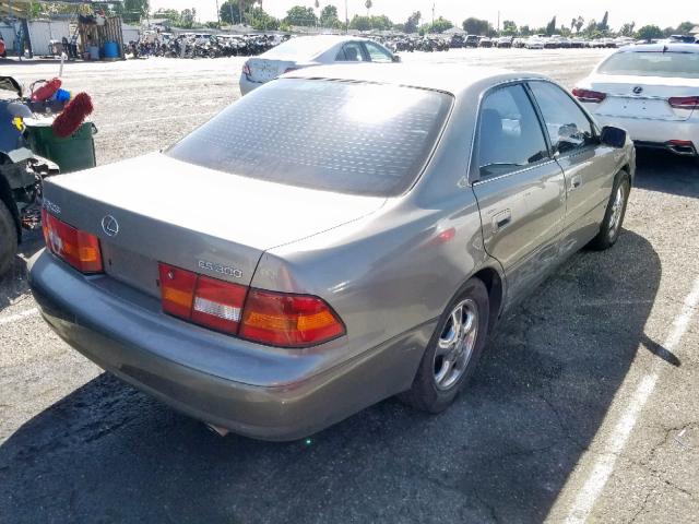 JT8BF22G9V0021495 - 1997 LEXUS ES 300 TAN photo 4