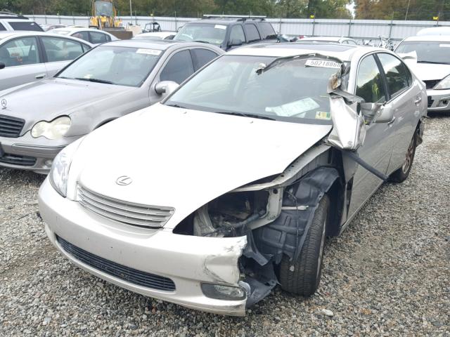 JTHBF30GX30130571 - 2003 LEXUS ES 300 SILVER photo 2