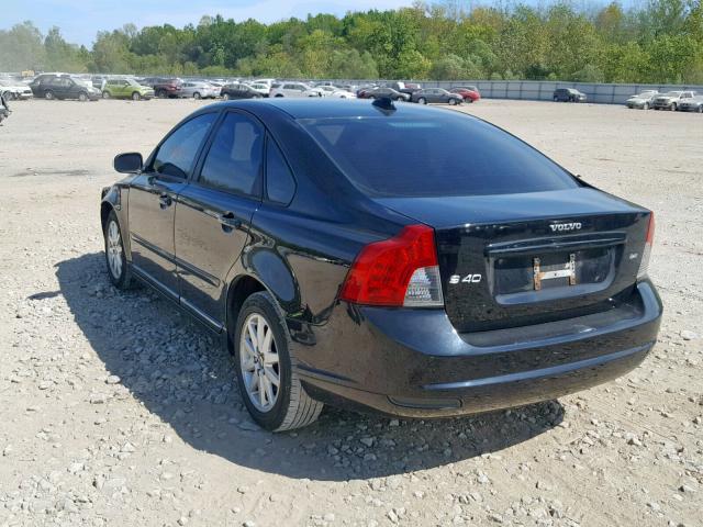 YV1MS382482377122 - 2008 VOLVO S40 2.4I BLACK photo 3