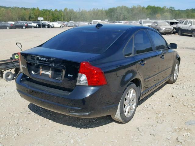 YV1MS382482377122 - 2008 VOLVO S40 2.4I BLACK photo 4