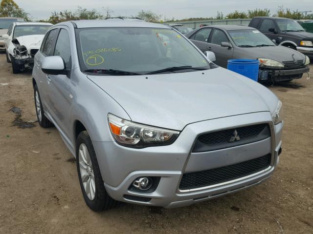 JA4AR4AUXBZ016685 - 2011 MITSUBISHI OUTLANDER SILVER photo 1