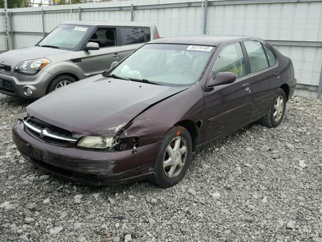 1N4DL01D9XC246926 - 1999 NISSAN ALTIMA XE MAROON photo 2