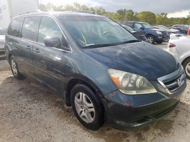 5FNRL38726B053472 - 2006 HONDA ODYSSEY EX CHARCOAL photo 1