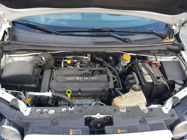 1G1JA6SH2C4140743 - 2012 CHEVROLET SONIC LS WHITE photo 7
