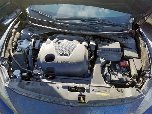 1N4AA6AP3HC399146 - 2017 NISSAN MAXIMA 3.5 BLUE photo 7