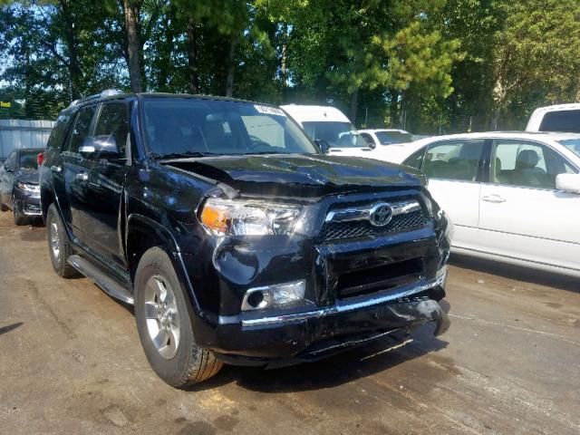 JTEZU5JR5C5045640 - 2012 TOYOTA 4RUNNER SR BLACK photo 1