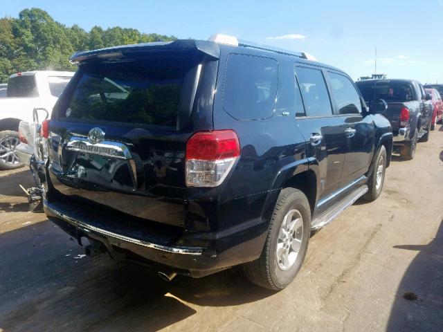 JTEZU5JR5C5045640 - 2012 TOYOTA 4RUNNER SR BLACK photo 4