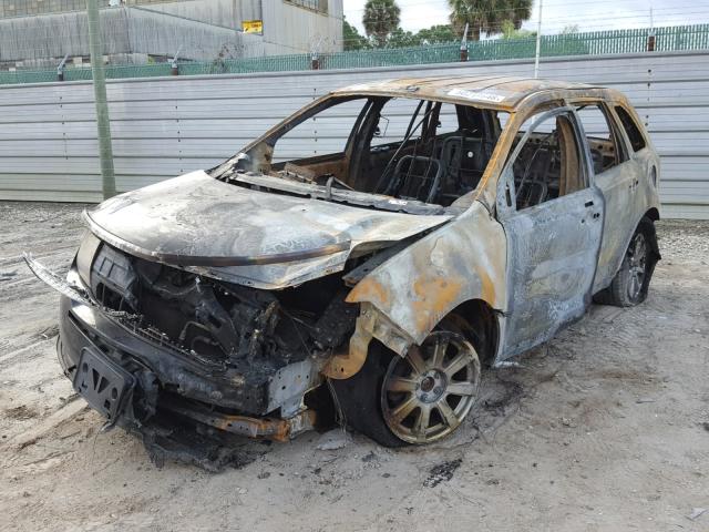 2LMDU68C58BJ10947 - 2008 LINCOLN MKX BURN photo 2