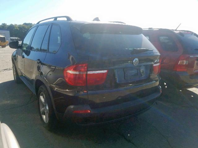 5UXFE43598L027278 - 2008 BMW X5 3.0I BLACK photo 3