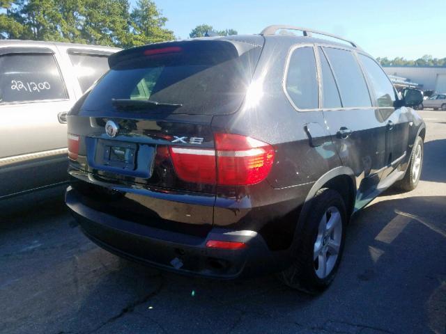 5UXFE43598L027278 - 2008 BMW X5 3.0I BLACK photo 4