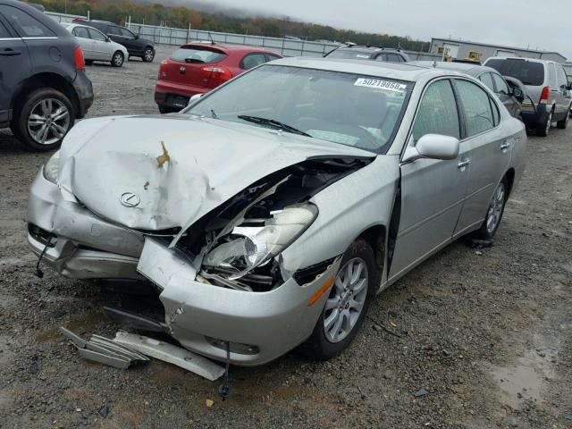 JTHBA30G845029743 - 2004 LEXUS ES 330 SILVER photo 2