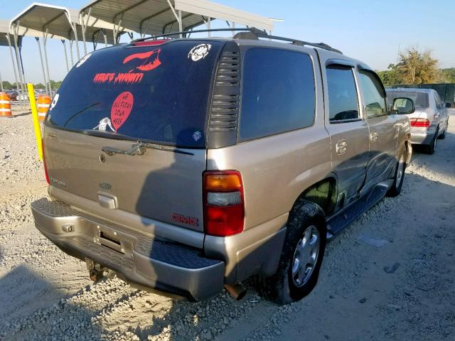 1GKEK63U23J165987 - 2003 GMC YUKON DENA TAN photo 4